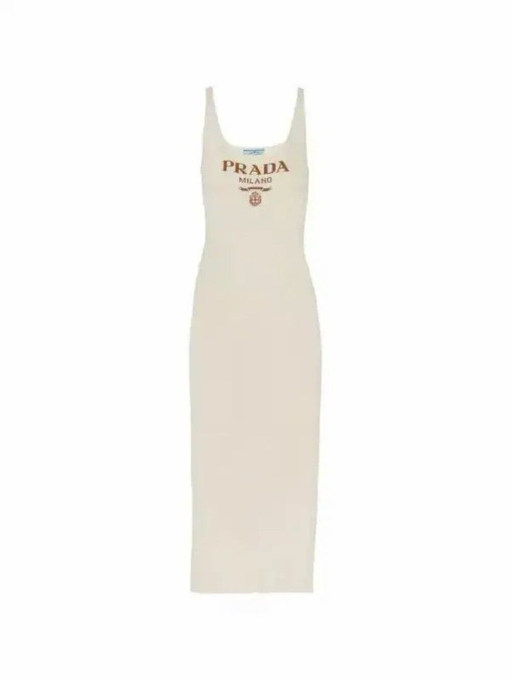NWT Prada Silk Dress Ribbed Knit Sz 42 100% Authentic